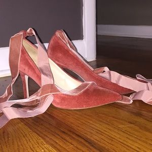 Beautiful Velvet J. Crew Heels